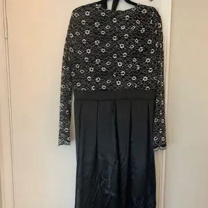 Rotita black lace dress cheap